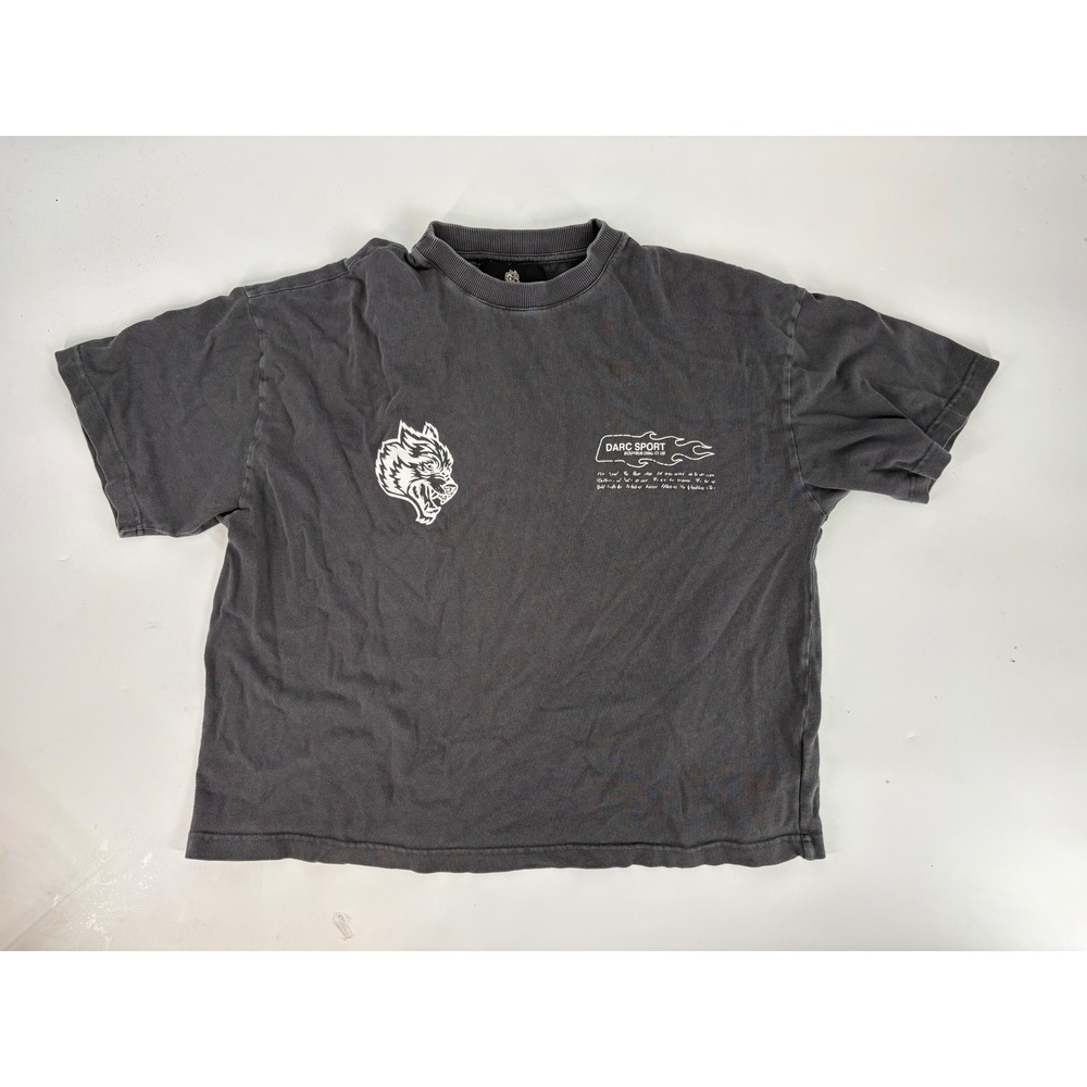 Darc Sport Bodybuilding Club Wolf Graphic Tee Grey Limited Edition 556/1000 M